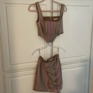 Nicholas Leather Set (together or separate) size 4 top size 6 bottom